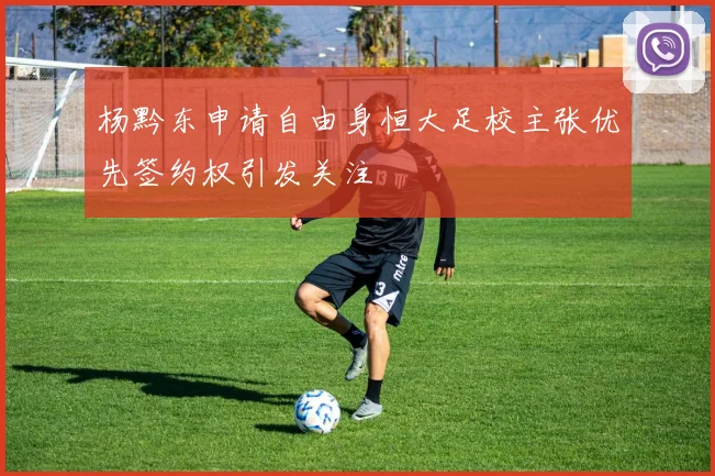 杨黔东申请自由身恒大足校主张优先签约权引发关注